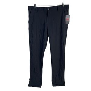 NEW‎ New Balance Pants Mens L 36x32 Black Performance Stretch Golf Athletic